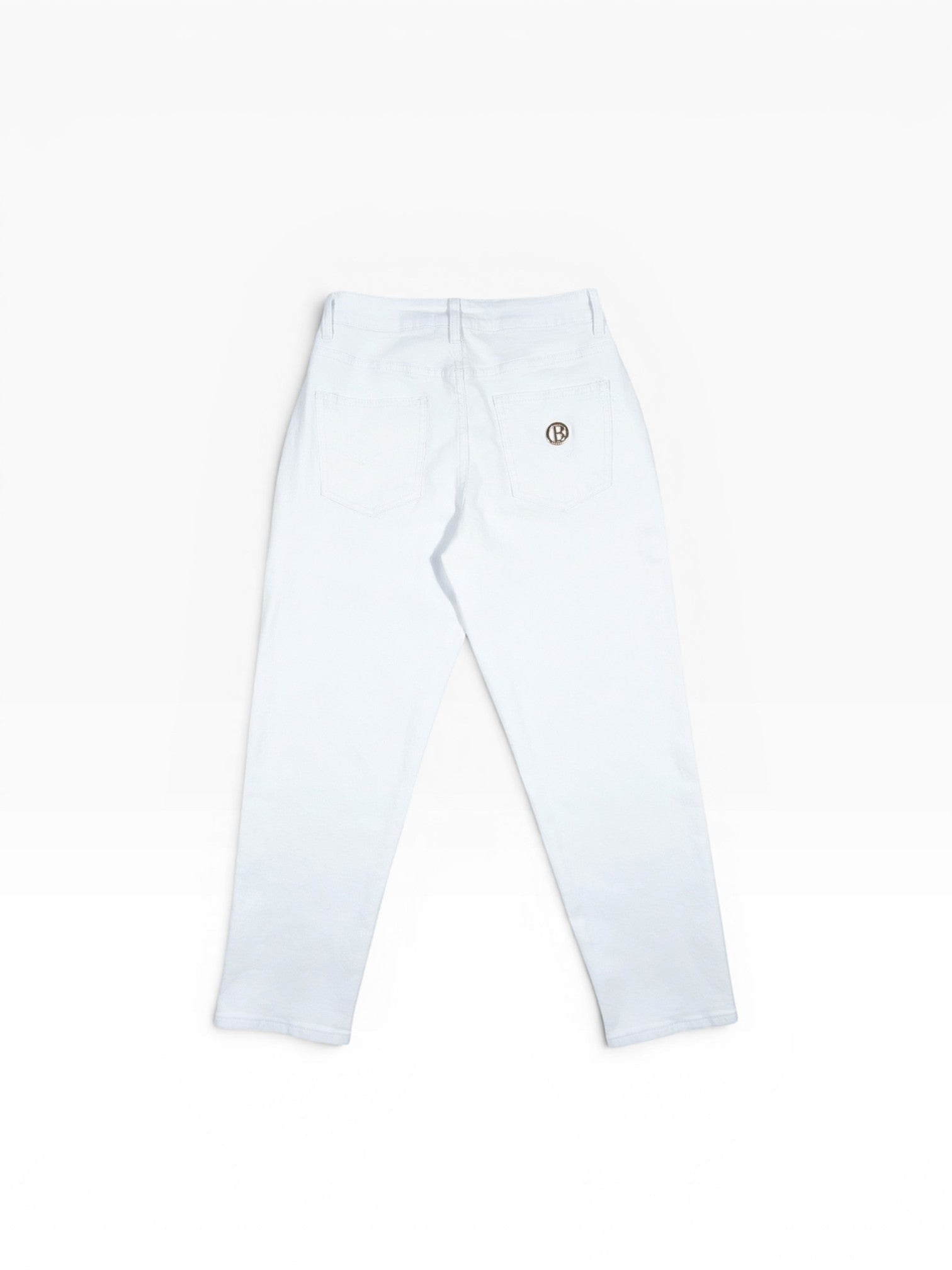 Weiße Jeans