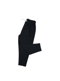 BubiniSegreti schwarze Herren-Trainingshose mit elastischem Bund und Kordelzug für sportlichen Komfort