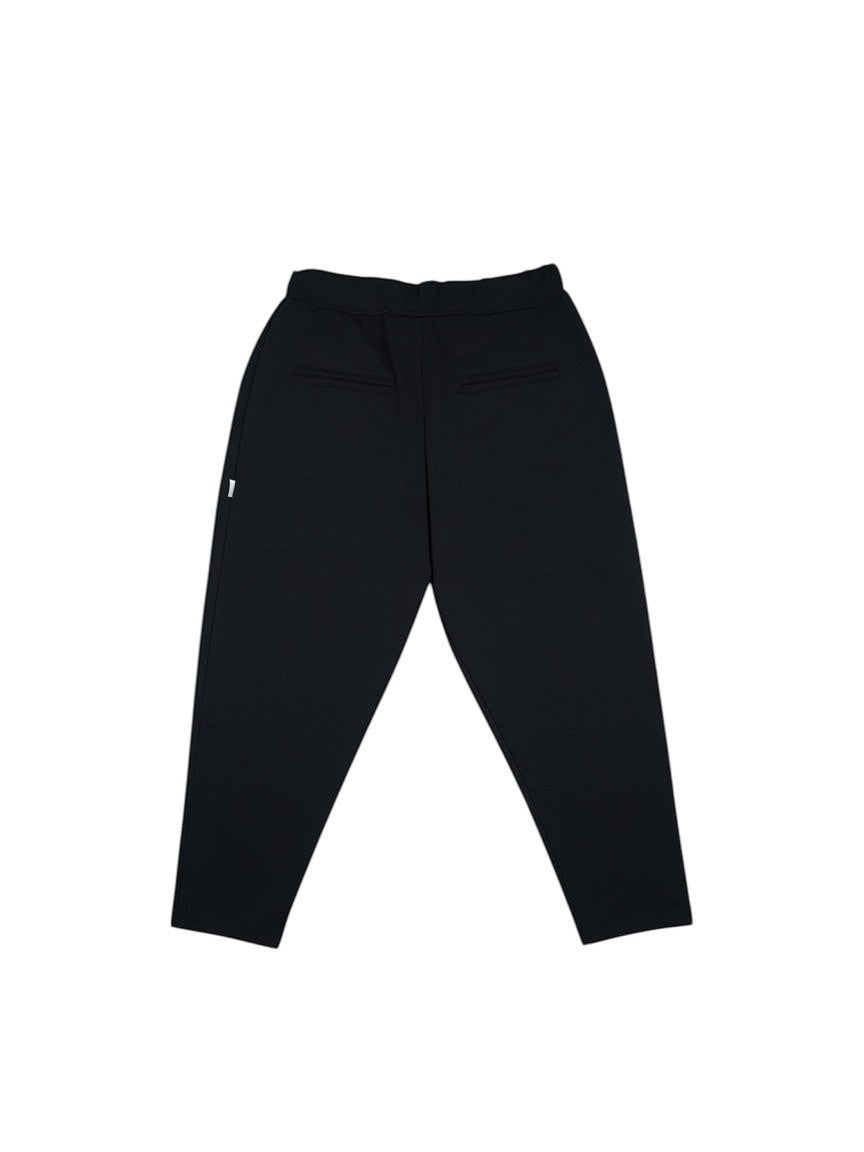 BubiniSegreti schwarze Herren-Trainingshose mit elastischem Bund und schlichtem Design für sportliche Aktivitäten